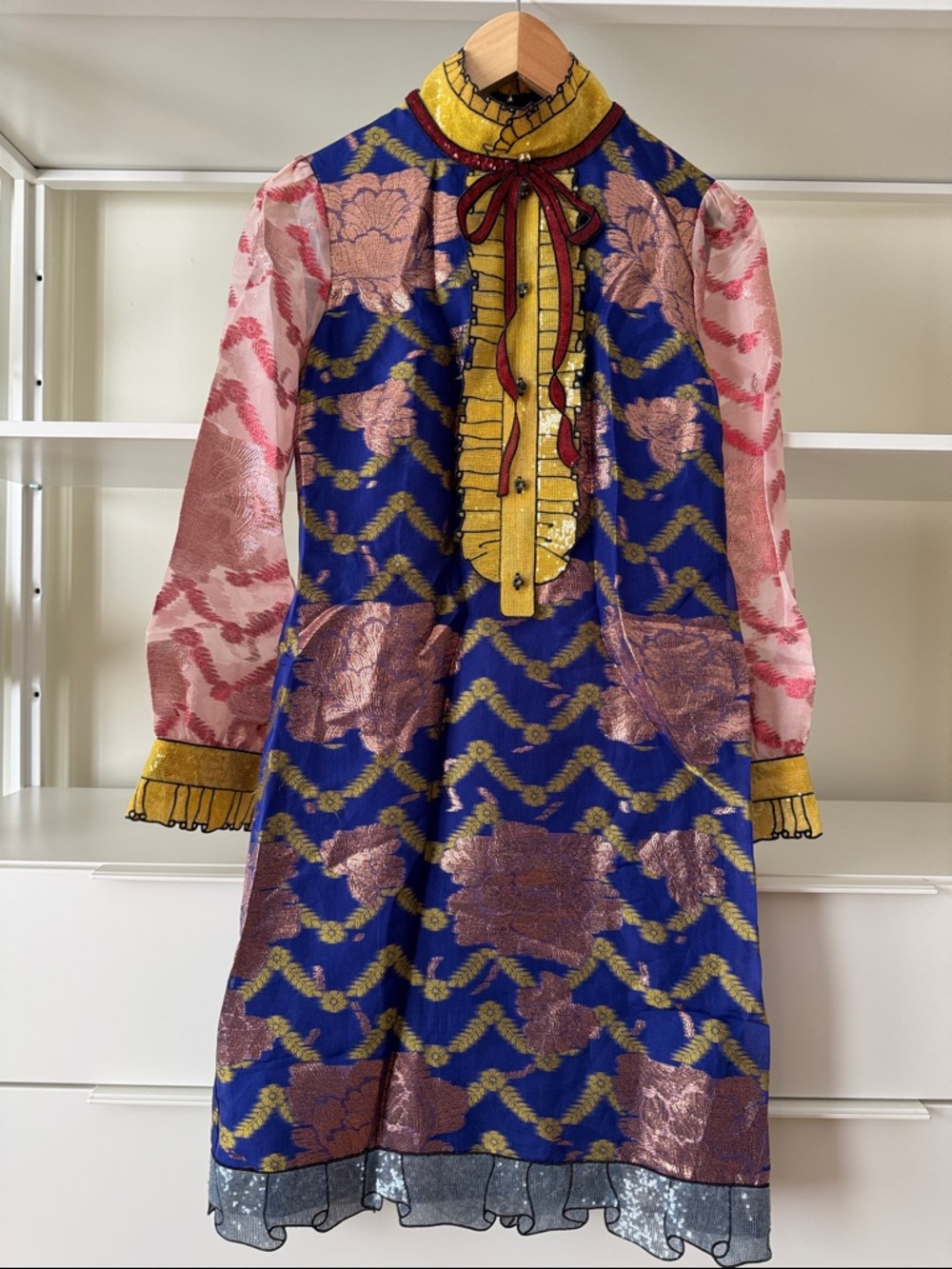 Gucci Trompe L’oeil Dress by Artistic Director Alessandro Michele - Picture 11 of 15